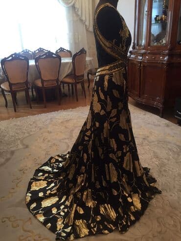 nişan dekor: Palto, 6XL, rəng - Qara — 6