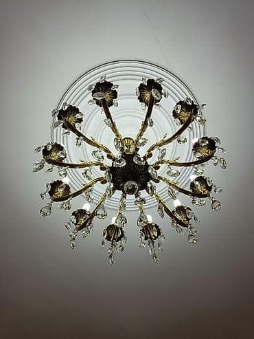 çiraq: Çılçıraq, 10 və daha çox lampa, Metal — 4