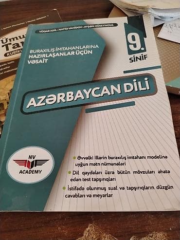 Книги и журналы: Məhsul: 9-cu sinif “Azərbaycan dili” hazırlıq vəsaiti Təsvir: - — 1