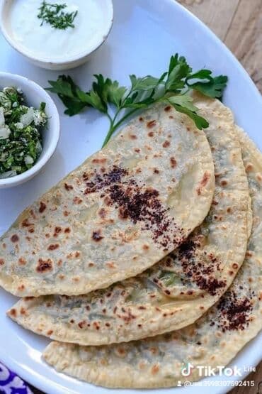 Мучные изделия: Qutab – isti-isti, tandır ləzzəti! - Növlər: ət qutabı, qarın qutabı — 3