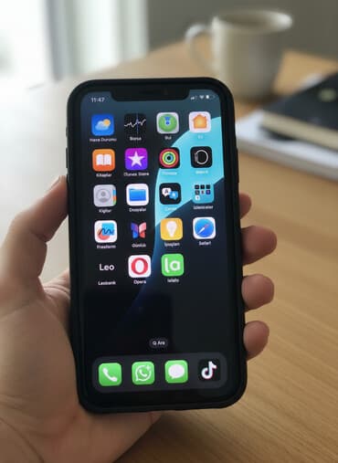 iphone 11 qiymeti world telecom: IPhone 11, 128 GB, Qara, Face ID — 1
