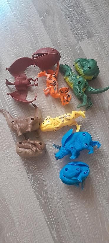 20 dene 10 man Məhsul: Dinozavr və fantastik heyvan fiqurlarından — 2