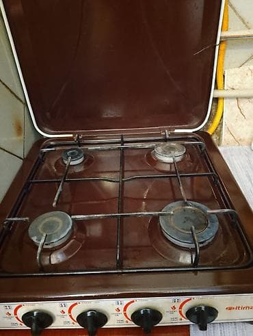 bisirme panelleri: Qaz sobası Stolüstü, 4 gözlü, İşlənmiş — 3