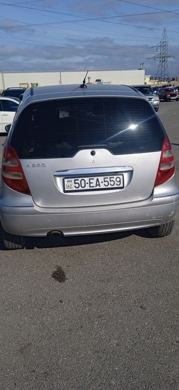 qubada ucuz avtomabiller: Mercedes-Benz A 200: 2 l | 2005 il Hetçbek — 2
