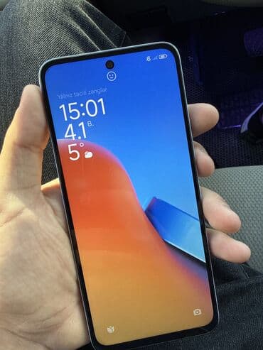 xiaomi mi 9se 128 gb: Redmi 12, 128 GB, rəng - Mavi, Barmaq izi, Face ID, Sensor — 6