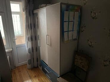 Dolablar: Açılan, 2 qapılı Düz dolab, Qarderob, paltar dolabı — 1