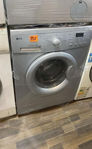 LG paltaryuyan maşın — Inverter Direct Drive, 5 kq - Ön yükləməli