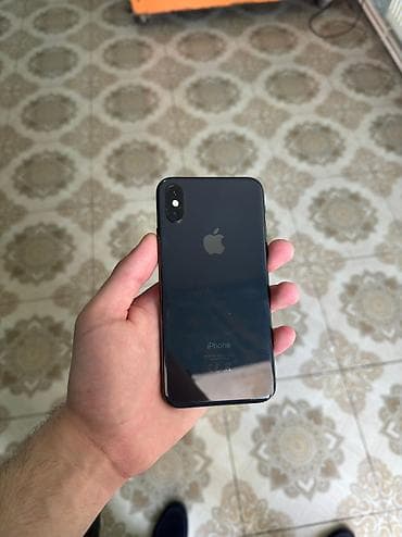 nar nomre satisi: IPhone Xs, 64 GB, Qara, Zəmanət, Simsiz şarj, Face ID — 1