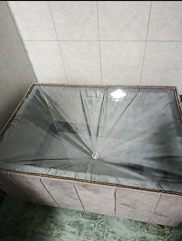 Pufik oturacaq, Parça, rəng - Boz — 2