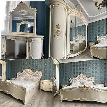 carpayi sumqayit: İkinəfərlik çarpayı, Dolab, Termo, 2 tumba, İşlənmiş — 1