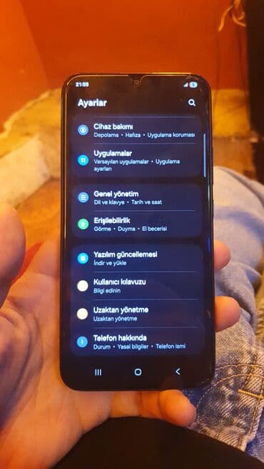 samsung galaxy a31 qiyməti: Samsung Galaxy A34 5G, rəng - Mavi, Barmaq izi — 3