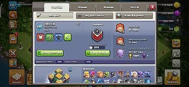 Biznes üçün avadanlıq: Clash of Clans hesabı – yüksək səviyyəli, döyüşə hazır baza və zəngin — 2