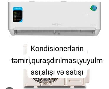 kreditlə soyuducu: Kondisioner Eurolux, İşlənmiş, 50-60 kv. m, Split sistem, Kredit yoxdur — 1