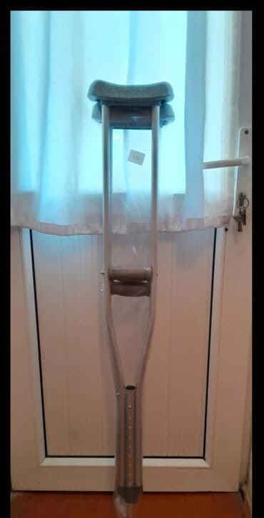 Alüminium qoltuqağacı (cüt) - Dayanıqlı alüminium konstruksiya -