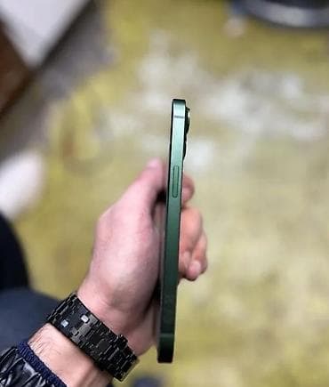 qaz sobasi ve qiymeti: IPhone 13, 256 GB, Alpine Green, Face ID — 3