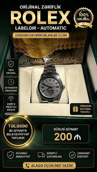 apple watch 4: Qol saatı, Rolex, rəng - Gümüşü — 1