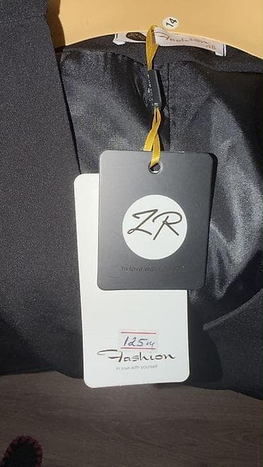 ev paltarları: Qadinlar üçün Qara klassik jilet – ZR Fashion - Rəng: tam qara - — 4