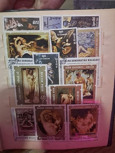 İncəsənət və kolleksiyalar: Mövzu: Rəsm və incəsənət mövzulu poçt markaları toplusu (müxtəlif — 6