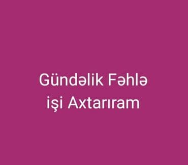 gece novbesi isler: Fəhlə, 3-5 illik təcrübə, Gündəlik ödəniş — 1