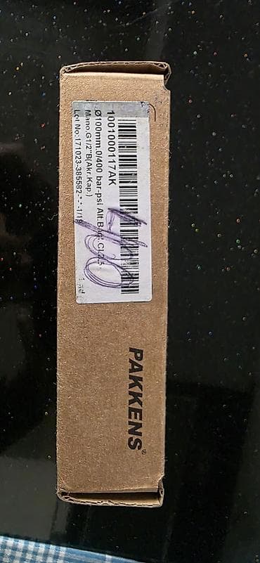 Pakkens mexaniki manometr - Model: Pakkens, G 1/2” alt çıxışlı - Ölçü