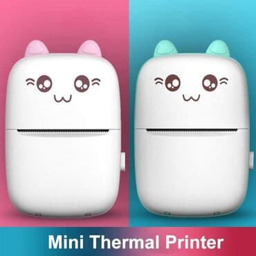printer rəngi: Printer mini Mini printer Ətraf mühitə uyğun istilik qəbulu printeri — 2