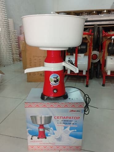 süd aparat: Süd separatoru – elektrikli model Məhsulun təyinatı: - Xam südü krem — 6