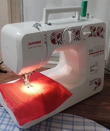 Бытовая техника: Швейная машина Janome, Электромеханическая — 3