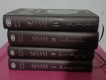 Məhsul: Türk dilində kitablar dəsti Tərkib: - Beyza Aksoy – “Siyam”