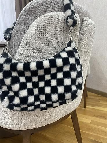 taube kombi: Plyonka naxışlı yumşaq çiyin çantası - Model: qısa çiyin saplı — 2