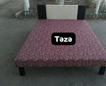 Təzə çarpayılar . 1 nəfərlik çarpayılar 60 manat . 2 nəfərlik taxt 110 — 10