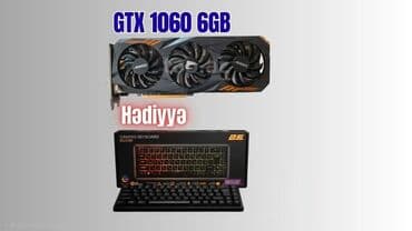 sub oyun konsolu: Videokart Gigabyte GeForce GTX 1060, 6 GB, İşlənmiş — 1