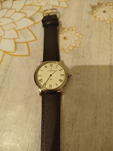 saat sekli: Qol saatı, Romanson, rəng - Qara — 2