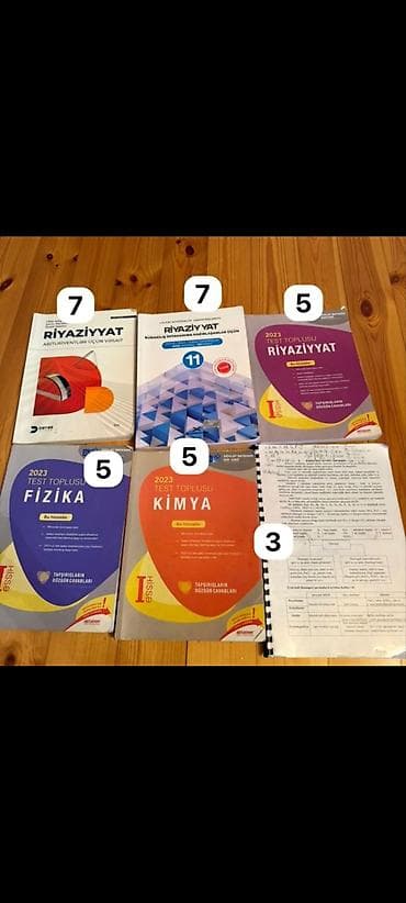 Testlər: Riyaziyyat Testlər 11-ci sinif, DİM, 1-ci hissə, 2023 il — 1