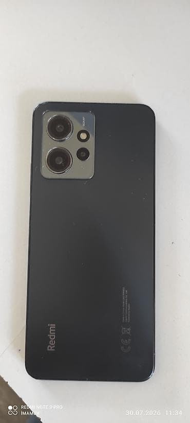 xiaomi mi s: Redmi Note 12, 256 ГБ, цвет - Черный, Отпечаток пальца — 3