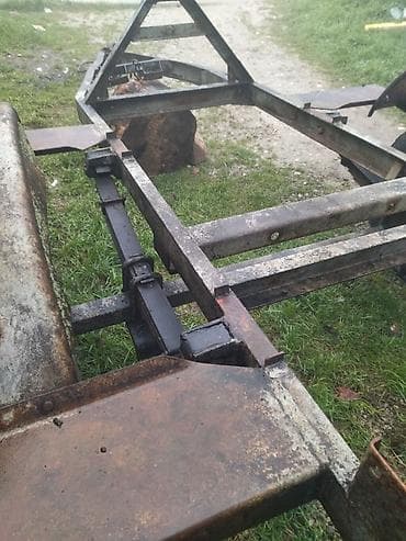 kia ceed kredit: İkioxlu qoşqu karkası - Material: qalın divarlı metal profil və — 1