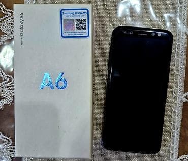 Samsung Galaxy A6, 64 GB, rəng - Qara