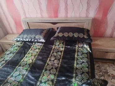 divan üzü: Для кровати цвет - Черный Покрывало — 11