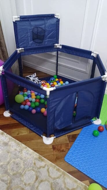 şir yumşaq oyuncaqlar: Usaq ücün manej. Elave 100 eded top Qiymet 50 azn. Unvan.9mk Baki — 2