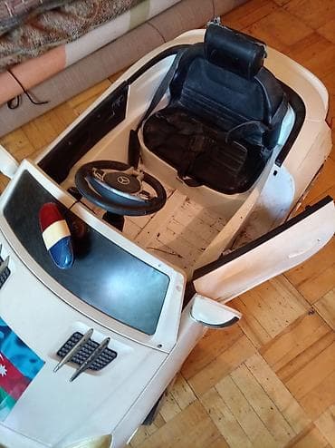 Uşaq üçün elektrikli minik maşını – Mercedes üslubunda kabriolet