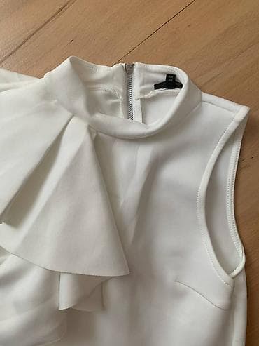 Коктейльное платье RIVER ISLAND. Белого цвета, размер 10 ( EUR 36) — 4