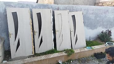 Ağ rəngdə interyer qapıları – 4 ədəd 3 ü 80×200 1 isə 70×200 fərqli
