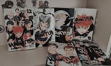 Haikyuu!! manqa toplusu - Janr: İdman, gənclik, dram - Müəllif — 1