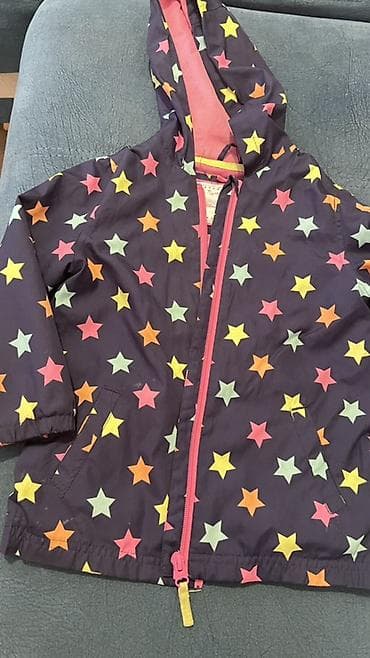 Коляски: Mpthercare Uşaq yağmurluğu/kurtka – ulduz naxışlı - Yaş/ölçü: 3-4 — 1
