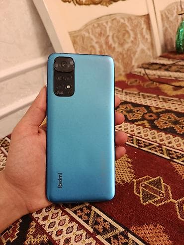 Redmi Note 11, 128 GB, rəng - Göy, Sensor, İki sim kartlı