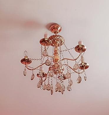 listur: Çılçıraq, 5 lampa, Metal — 1