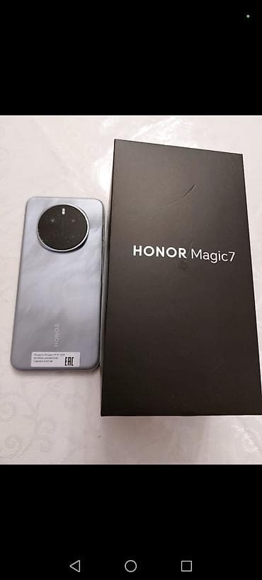 honor 8b: Honor Magic 7, 256 GB, rəng - Gümüşü, İki sim kartlı — 1