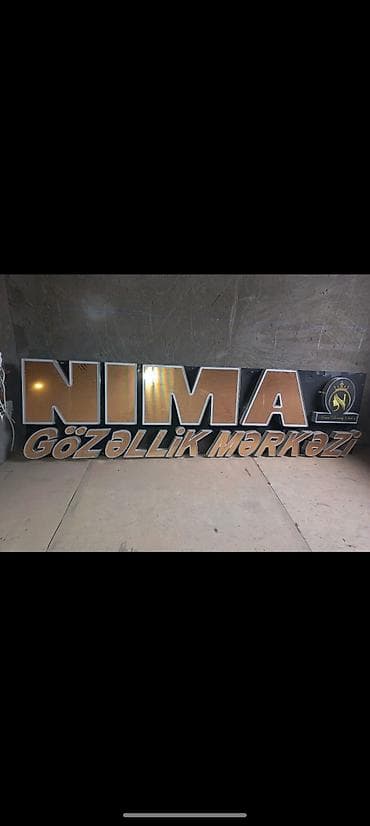 Satılır – Membran LED Reklam Lövhəsi 3.5 metr uzunluqda, 80 sm — 1