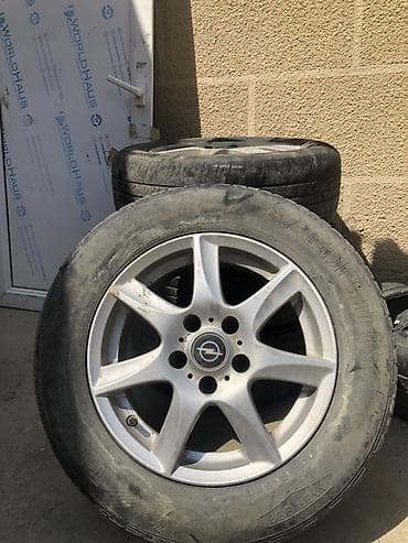 daewoo gentra disk: Opel üçün orijinal yüngül lehimli disklər və şinlər komplekti - 4 — 2