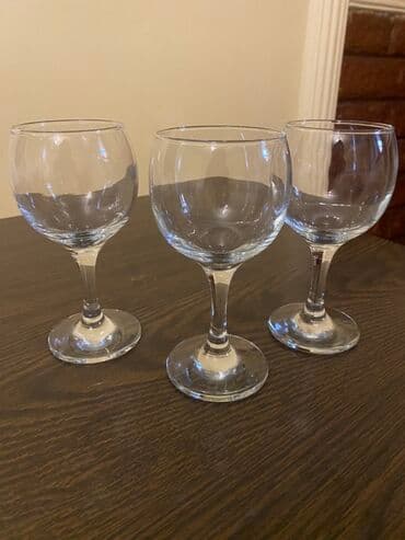 Təmir və tikinti: Qədəhlər, Şüşə, 6 ədədli dəst — 3