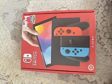 ayfon 11 sadə: Nintendo Switch OLED (Neon Blue/Neon Red) Xüsusiyyətlər: 128 Gb — 1